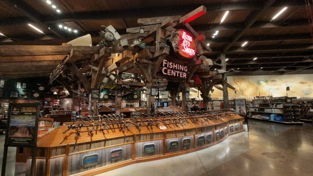 バスプロショップスの釣りセンター