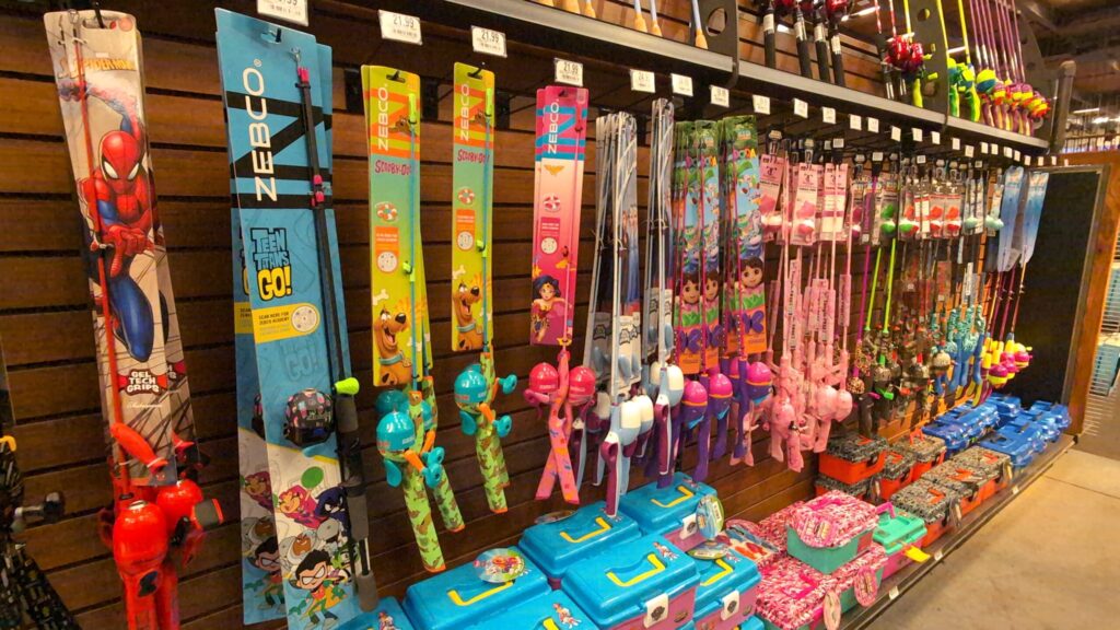 子供用の釣り竿