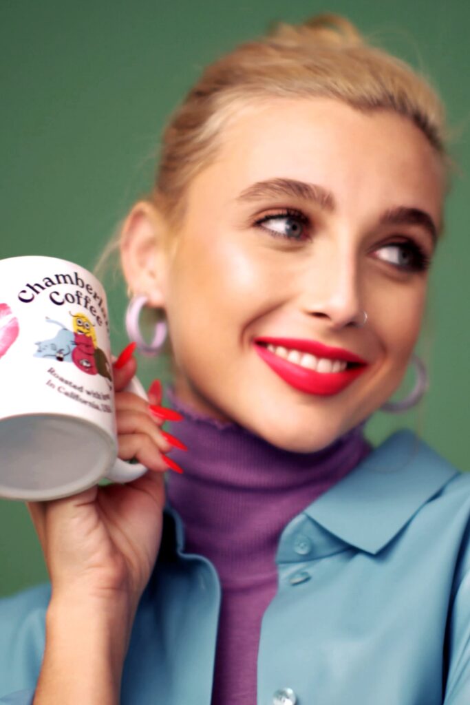 Emma Chamberlainとコーヒー
